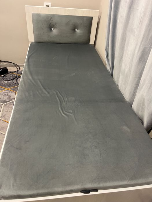 Кровать Квадрат односпальная, 90x200 см