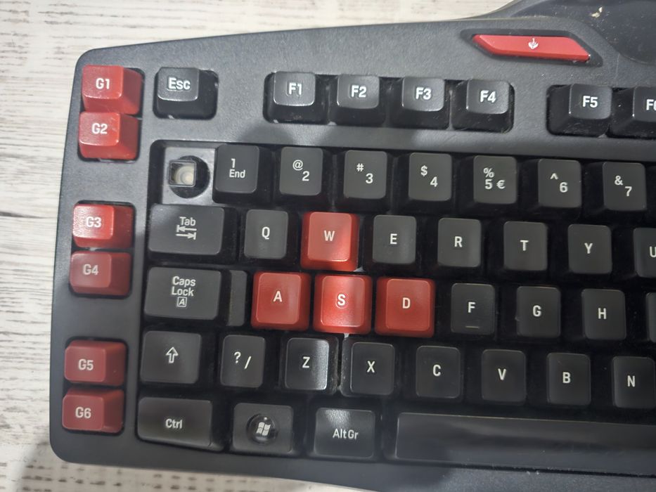 Tastatura gaming Logitech G103, Negru