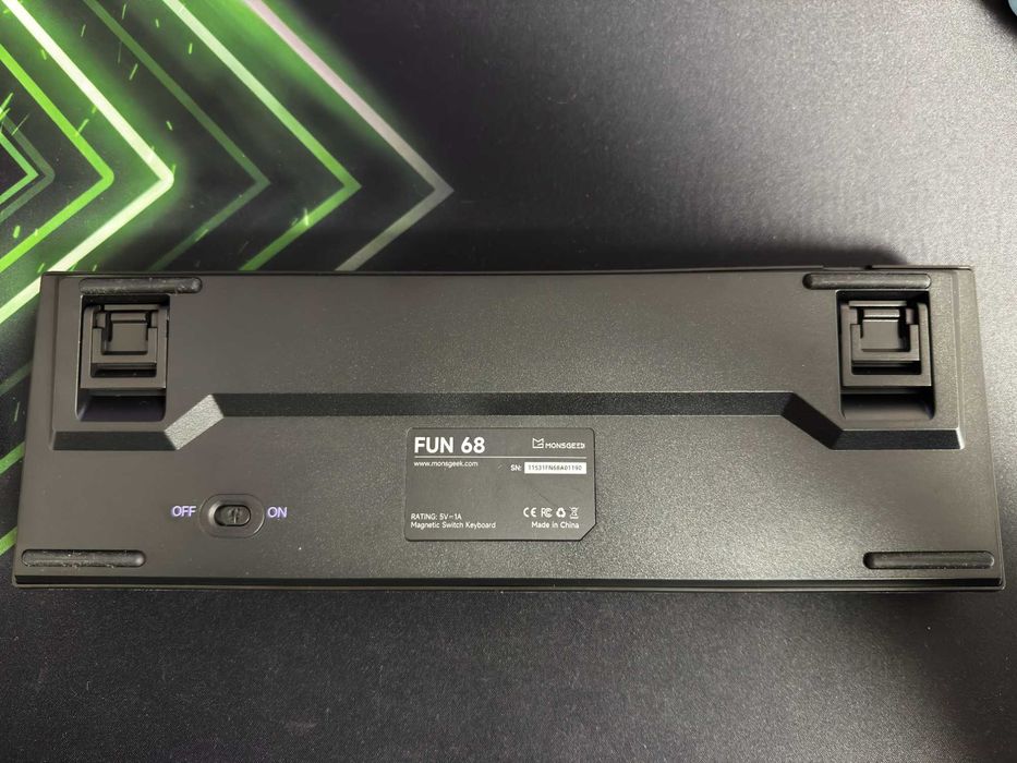 MONSGEEK Akko FUN68 безжична клавиатура с магнитни суичове