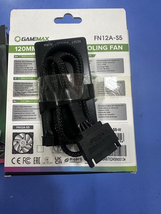 Кулера для компьютера 9шт и 1 хаб