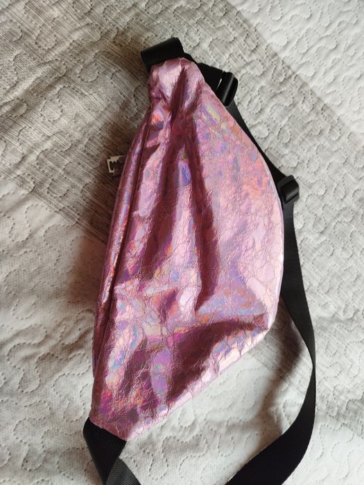 Дамски бъбрек    розов металик