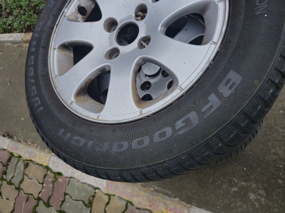 Set jante si cauciucuri Peugeot 307 196 65 15 BFGoodrich All season