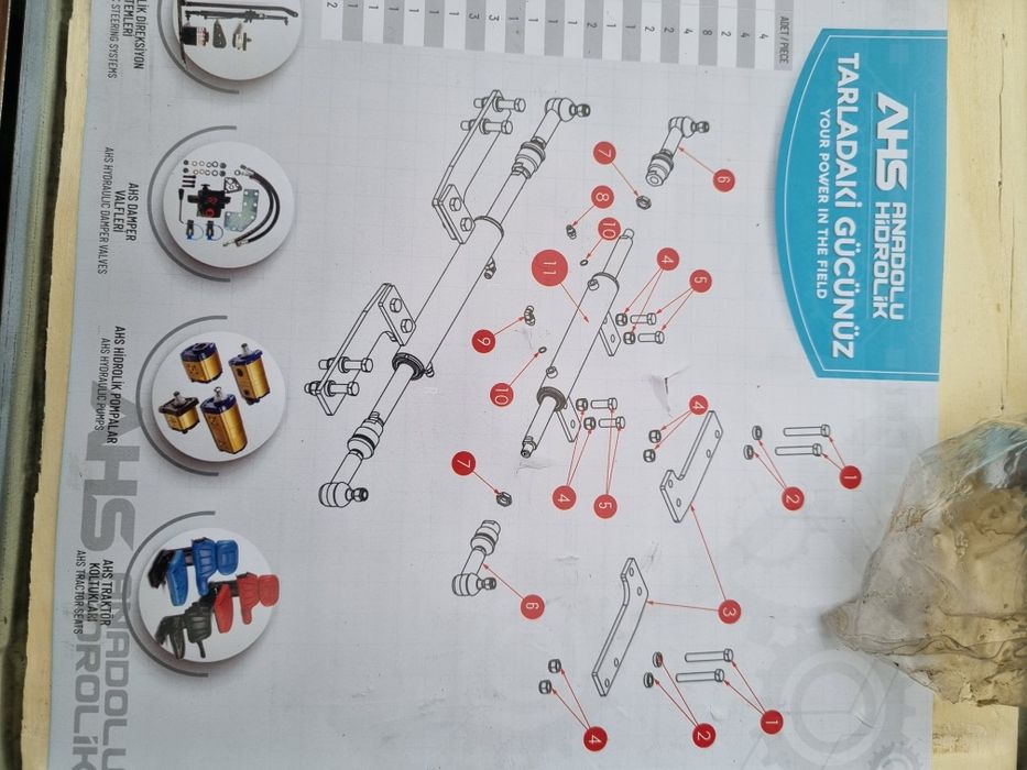 Kit servodirectie tractor UTB U650 complet