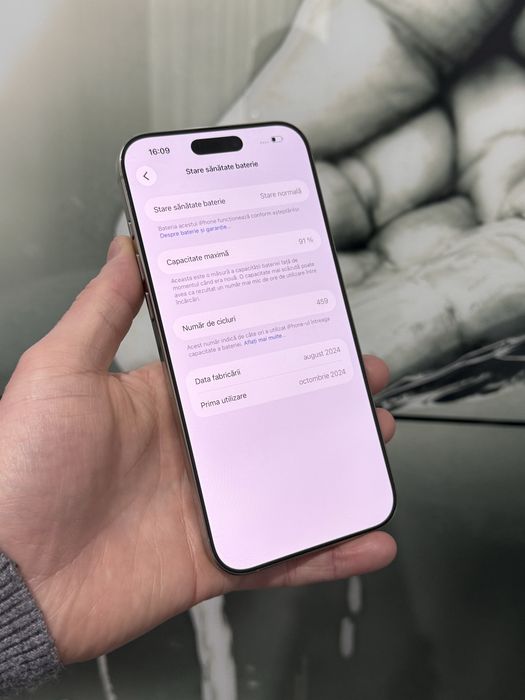 iPhone 16 Pro Max Natural Titanium