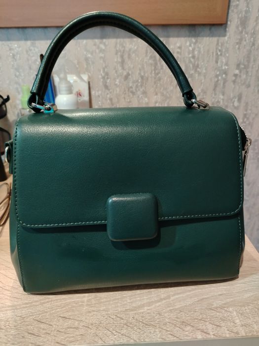 Кожаная женская сумка