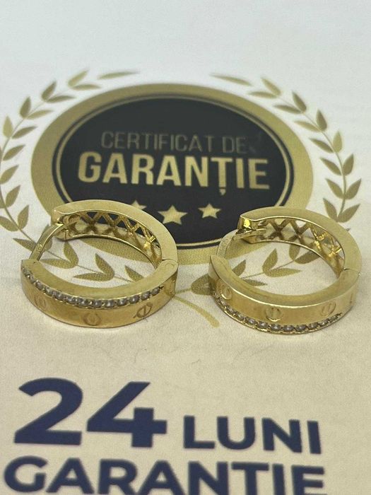 Cercei 14k 3.20g ( Galata B8343.1 ) Garantie 2 ani!