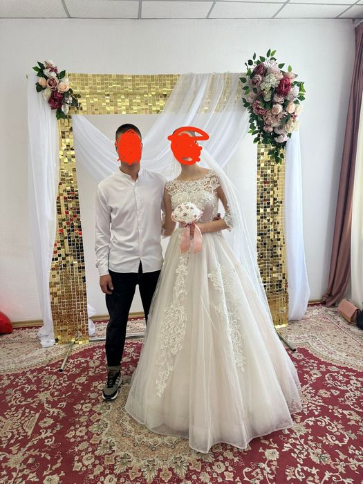 свадебное платье