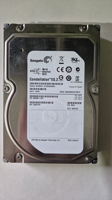 HDD Hard disk 2TB Seagate SAS Constellation ES.2