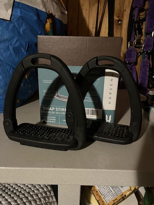 Стремена за седло, езда, Horsena с чупещо се рамо за сигурност