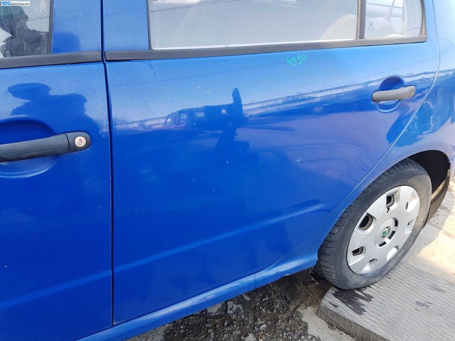 Usa Usi Portiera Portiere Stanga Spate Skoda Fabia 1 Hatchback 2000 - 2007 Cod Culoare 4590