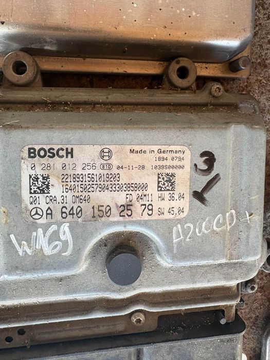 Компютър (ЕКУ) mercedes мерцедес в169 А200 CDI W169