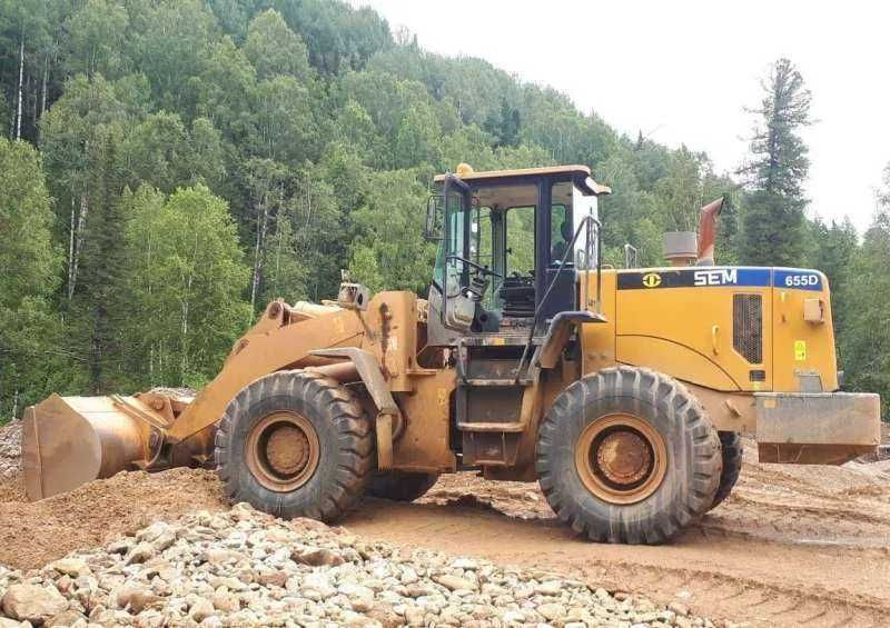 Фронтальный погрузчик SEM [655D] 3м³. В НАЛИЧИИ BO'LIB TO'LASH