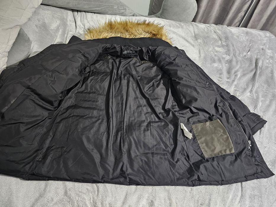 Мъжка парка / дебело пухено яке Zara