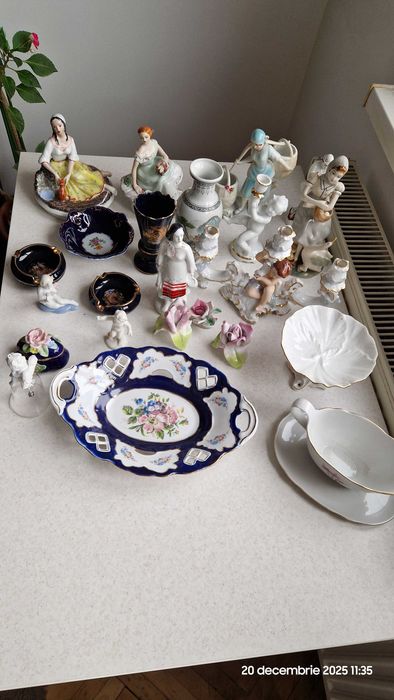 Vand figurine portelan, farfurii decorative, etc