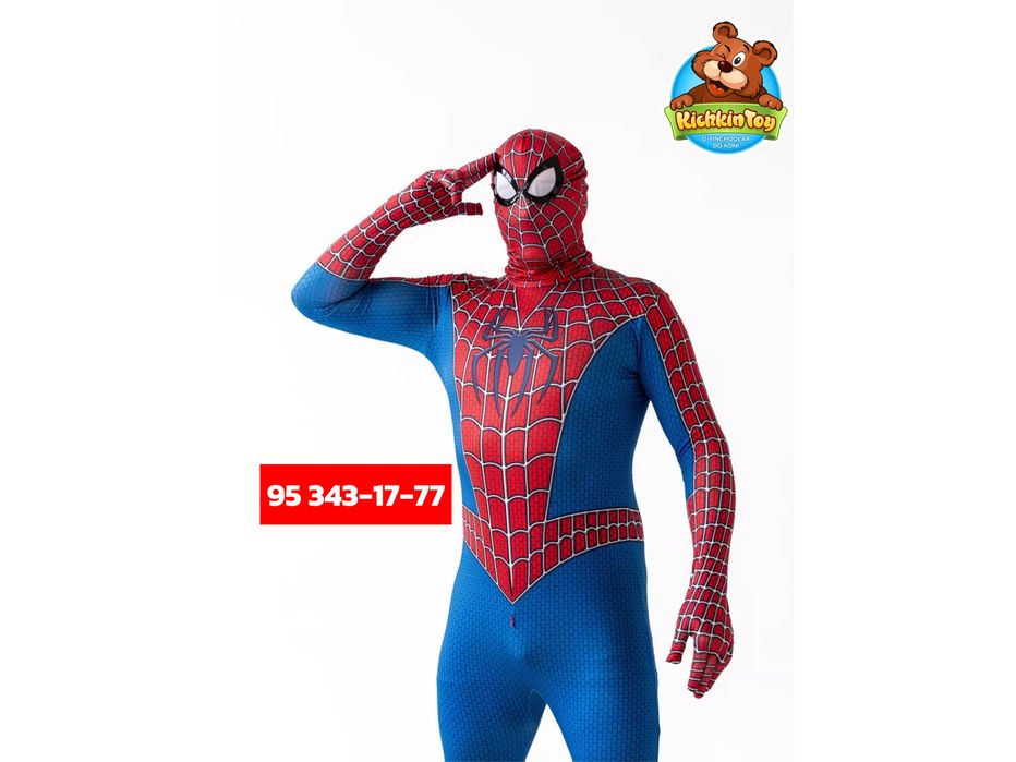 Человек паук костюм Спидер ман Spider man Pauk