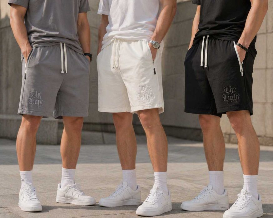 Мъжки бермуди - цветове и размери