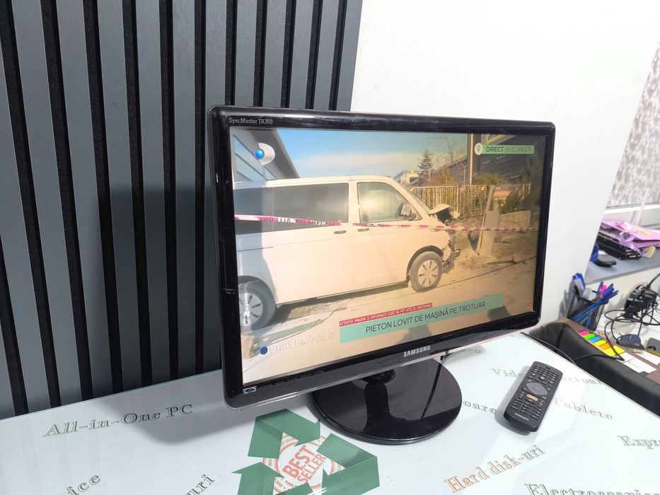 Televizor Samsung T24A350 24 inch Full HD cu porturi multiple