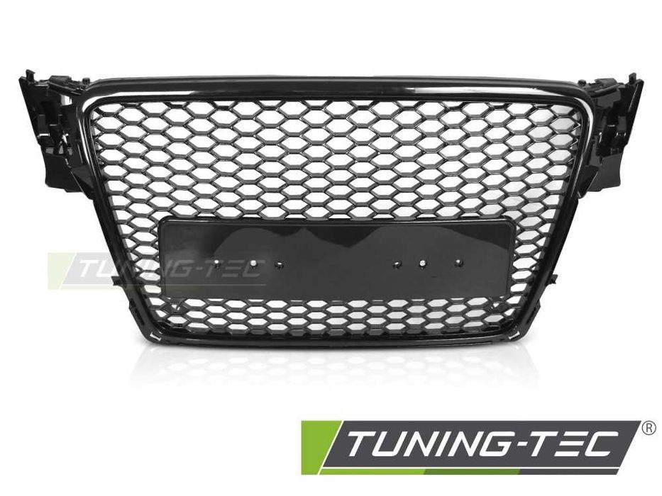 Grila fagure audi a4 b8 negru lucios 2008-2015