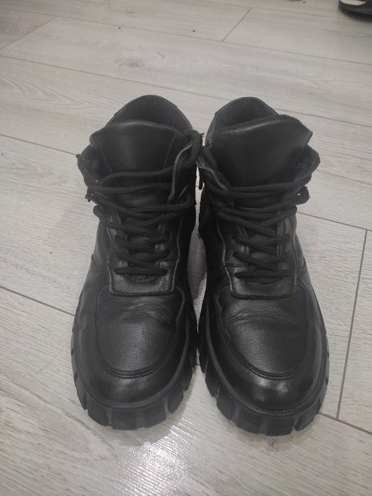 Сапоги кожаные 35р