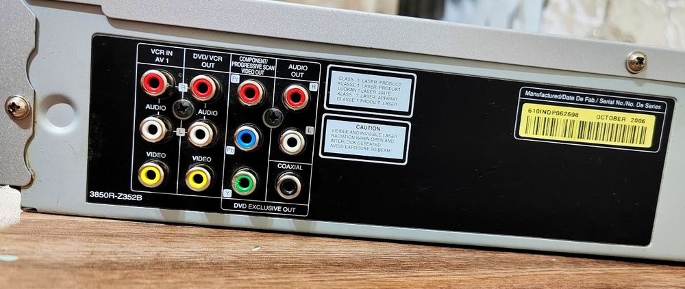 LG 6 галовкали  видеомагнитафон