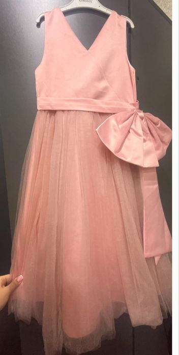 Платье длинное в пол 120р 6-8л