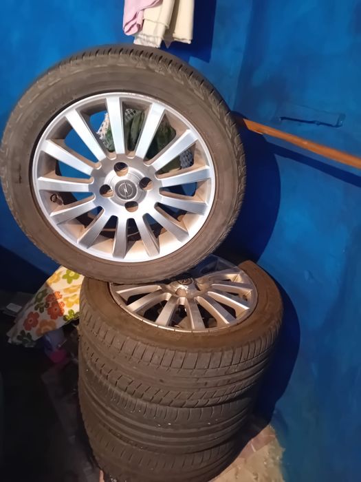 Jante opel cu caucuicuri de vara