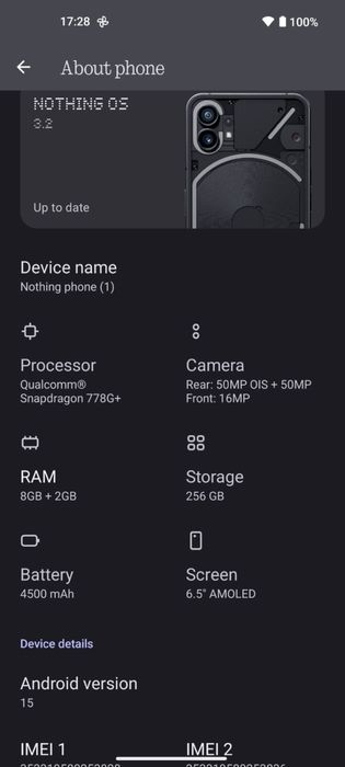 Продаю Nothing Phone 1