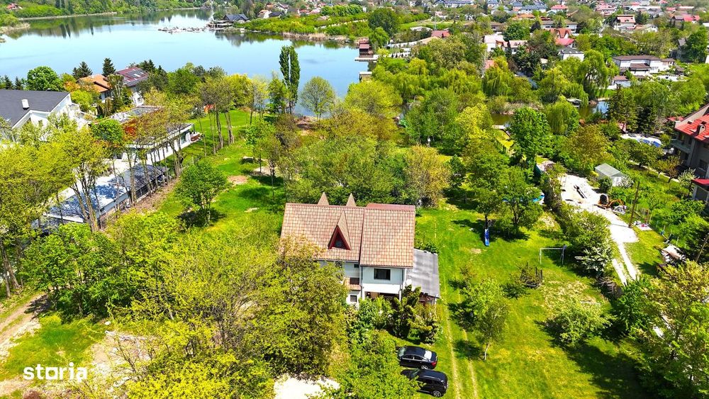 Proprietate unica, deschidere generoasa directa la lacul Snagov