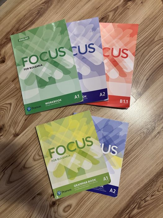 FOCUS For Bulgaria Grammar Book и Workbook