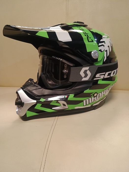 Крос каска MADHEAD L (59 см) + очила SCOTT