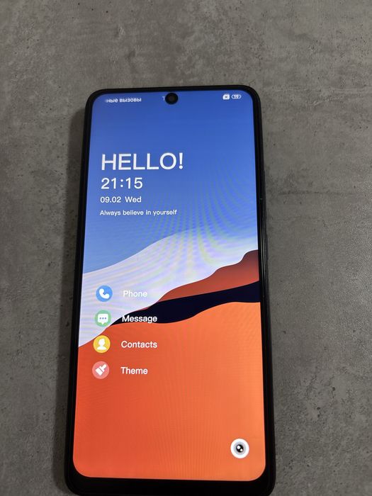 Xiaomi Redmi Note 14 в черном цвете (Midnight Black)