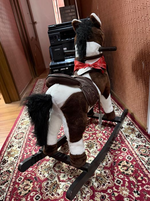 Лошадка качалка детская