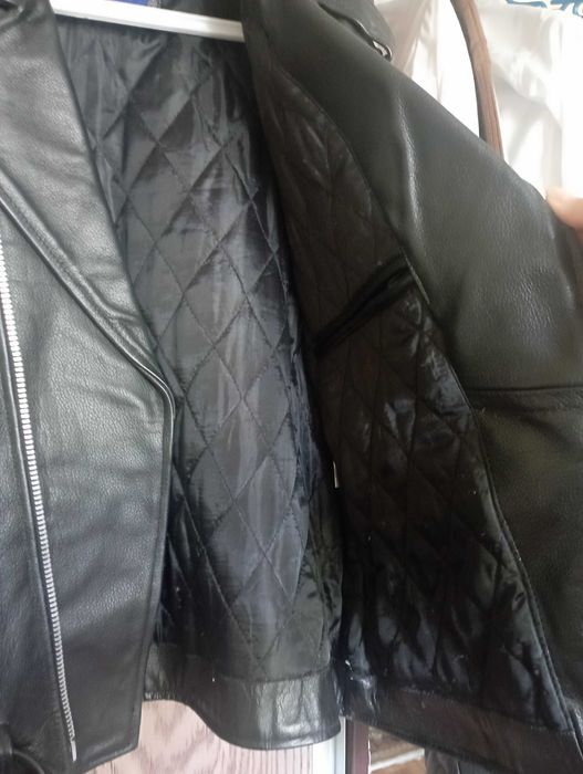 Кожаная куртка-косуха из Америки. Размер L (48-50)