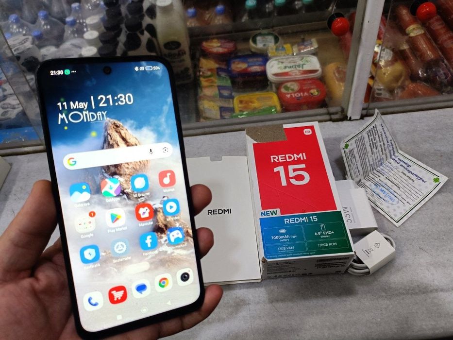 Redmi 15 6/128 ideal
