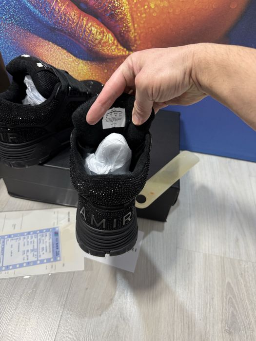 Adidasi Amiri MA-1 piele naturala Premium Full Box colectie noua