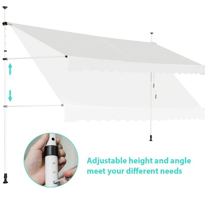 Marchiza telescopică  terasa, balcon