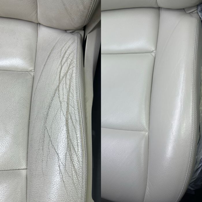 Revpsit volan piele /reconditionet piele scaun