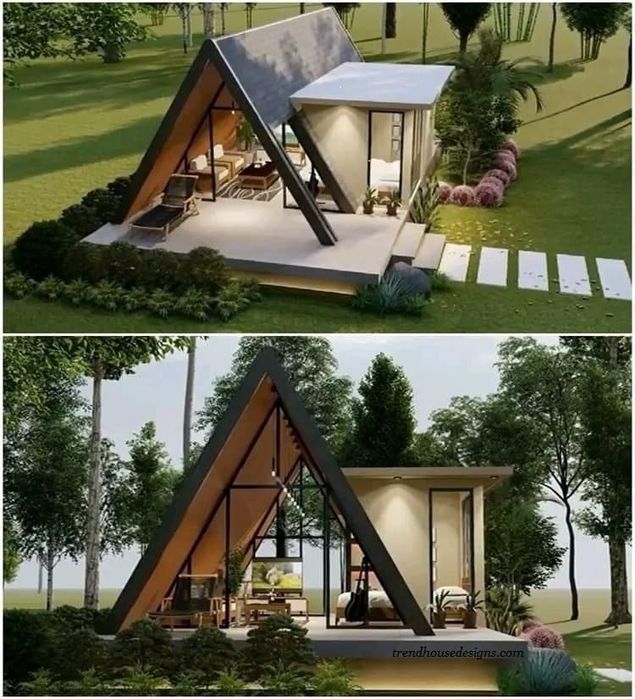 A-frame дом для аренды и гостевого бизнеса