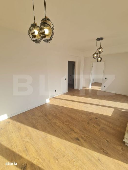 Apartament semidecomandat, 52 mp utili, zona Terra