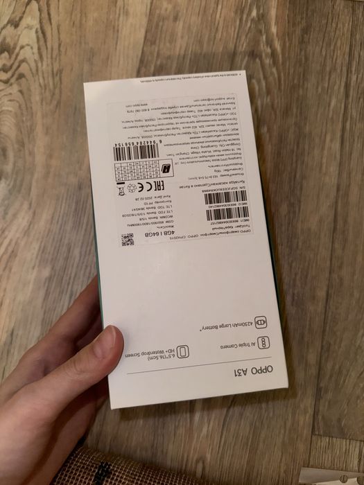 Смартфон OPPO A31 4/64Gb черный