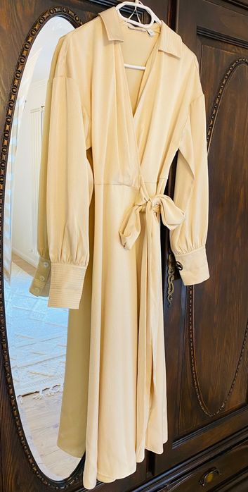 Rochie elegantă, guler cămașă, London Closet