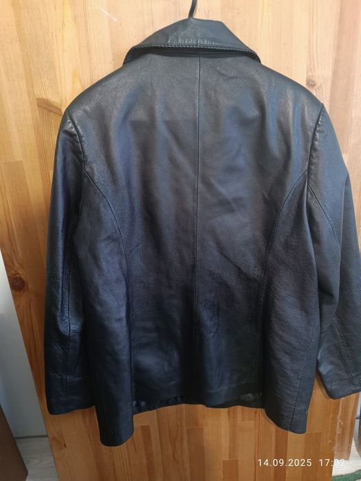 Куртка-пиджак кожаный