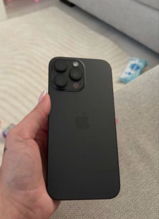 iPhone 16 Pro Max Titanium Black 256GB! Neverlocked, stare foarte buna! Baterie 95%