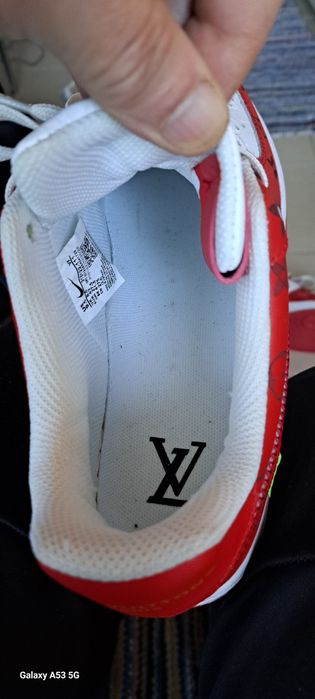 Louis Vuitton Nike Air Force 1 nr 43 noi