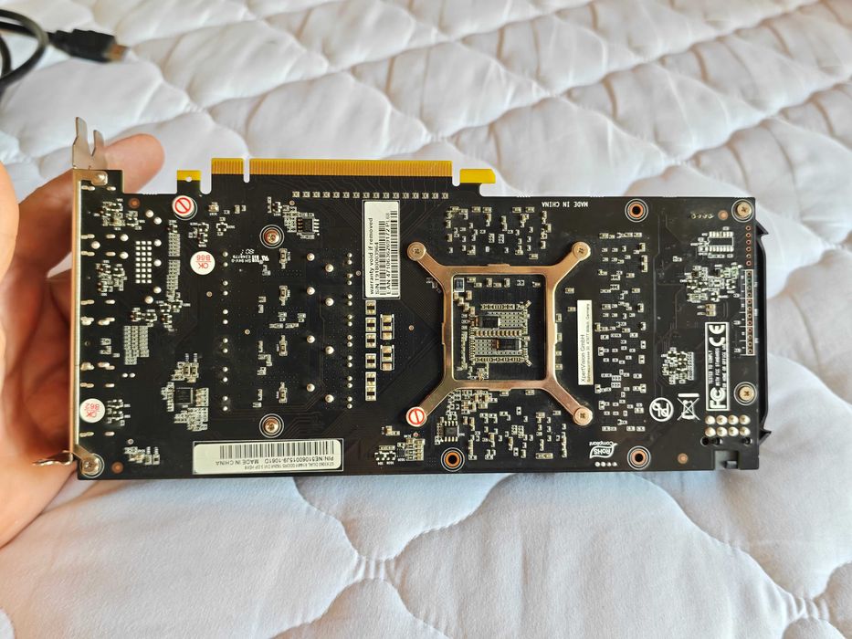 Nvidia  Geforce GTX 1060 dual RAM 6GB DDR5