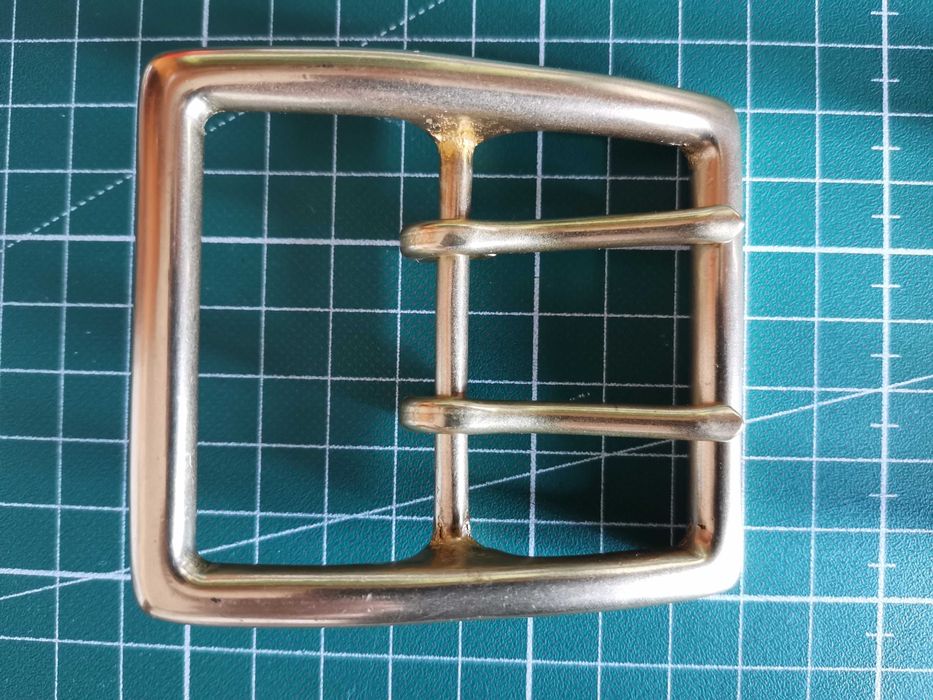 Set 2 catarame foarte solide din alama pt curele pielarie marochinarie