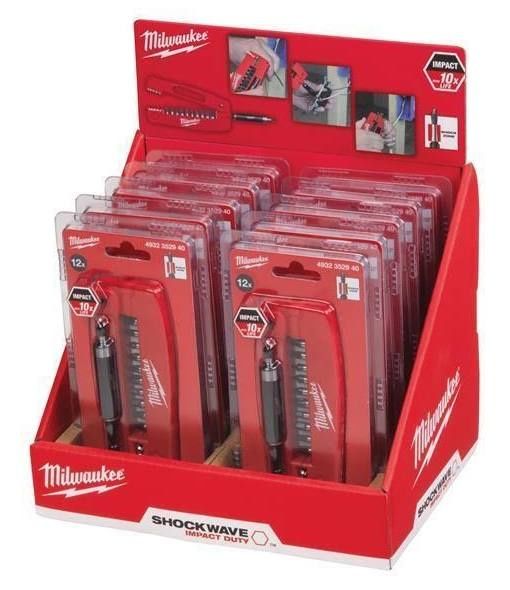 Milwaukee Комплект Ударни Накрайници 12 части