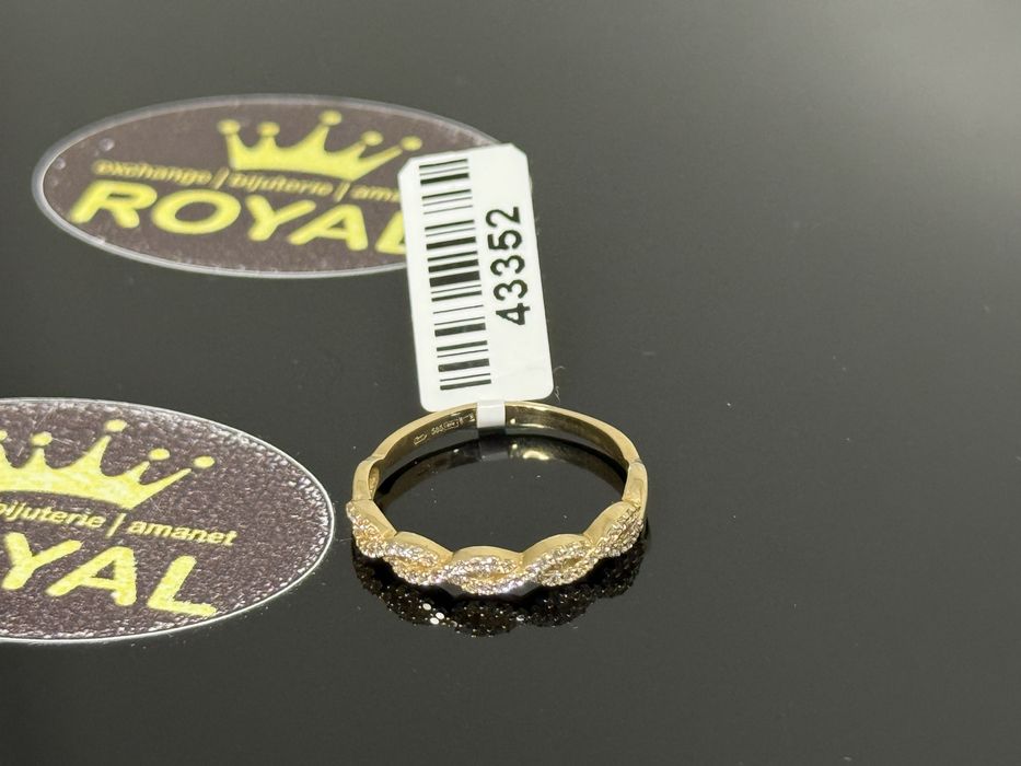 Bijuteria ROYAL : Inel AUR 14K NOU / 1.97 GR