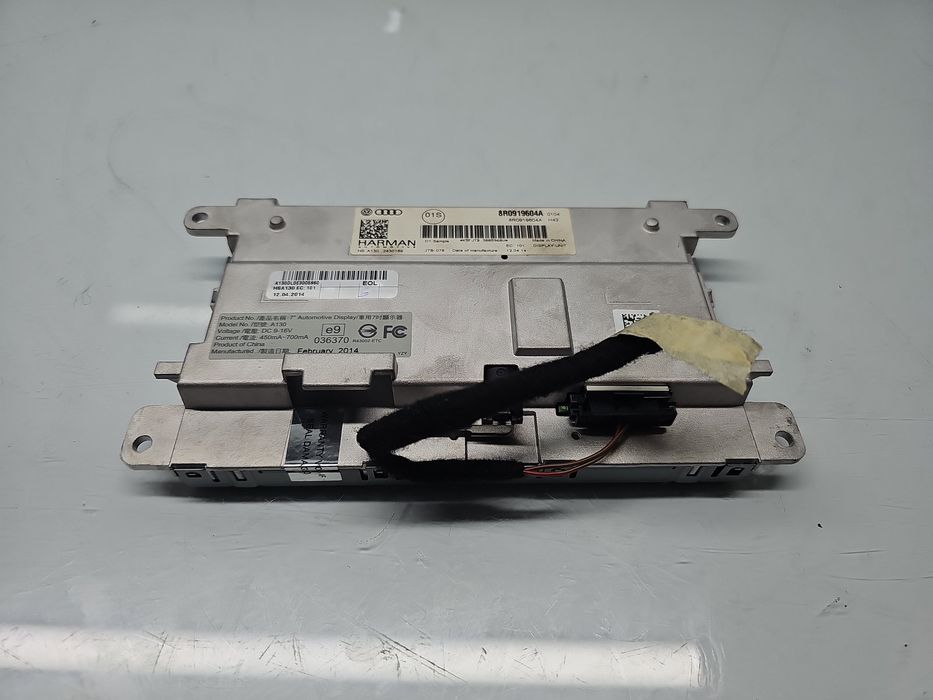 Display bord AUDI A4 (8K2, B8.5) [Fabr 2008-2015] 8R0919604A