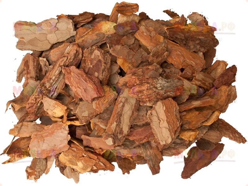 Мульча. Кора  сосны.